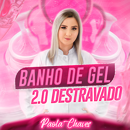 Banho de Gel nas unhas naturais ou Blindagem em unhas naturais - paola chaves